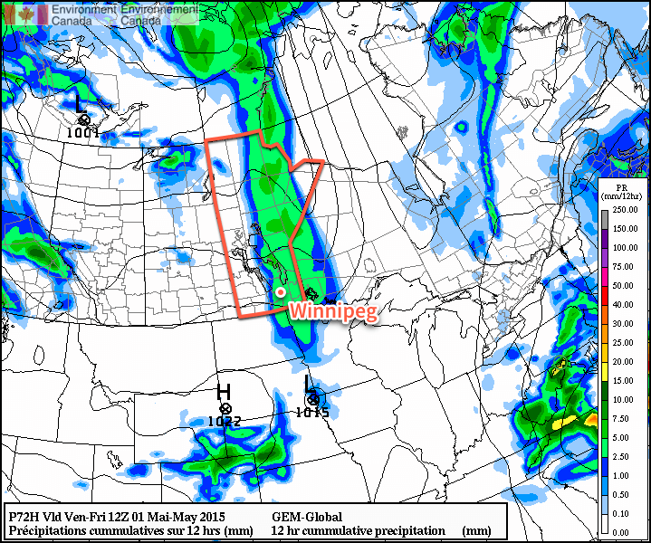 RDSP 12hr. Precipitation Accumulation