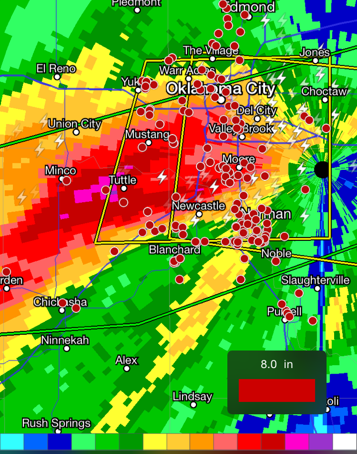 Oklahoma Flooding Rains