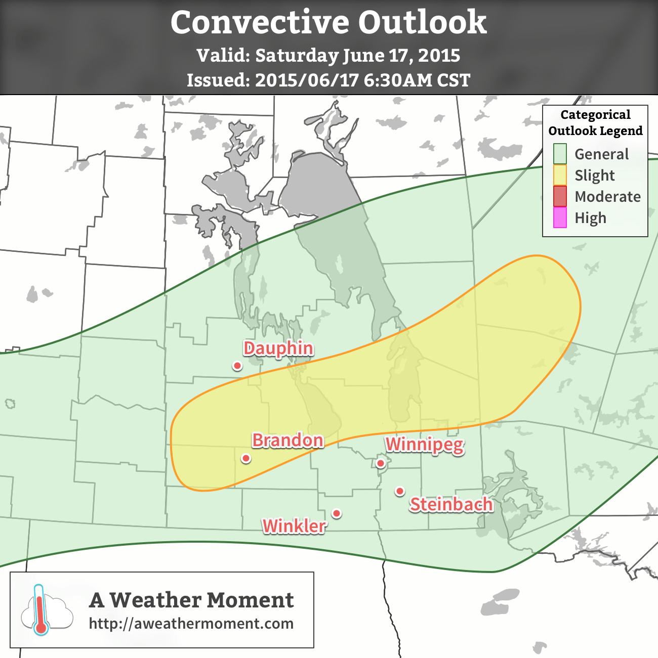 AWM Convective Outlook for June 17, 2015