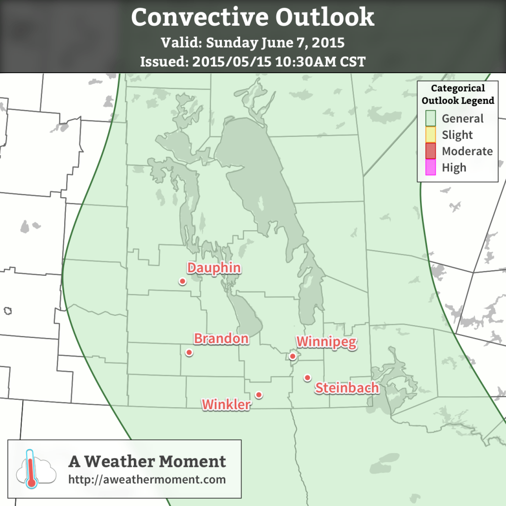 Convective Outlook - Day 1 - June 7, 2015