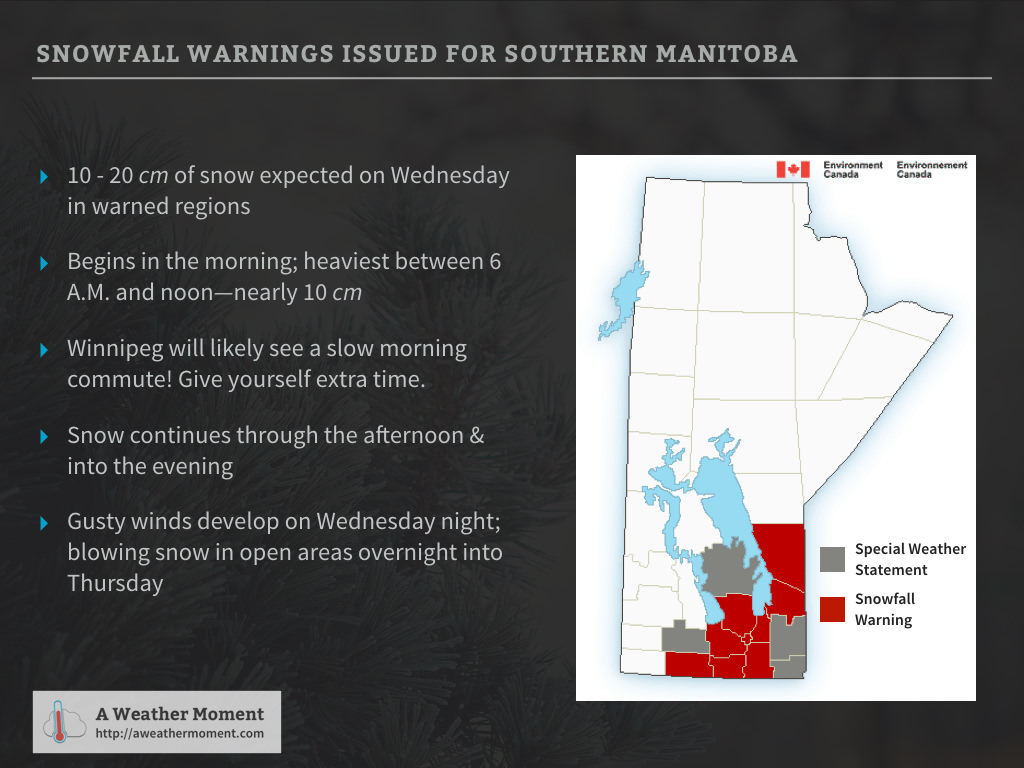 Snowfall Warning Highlights