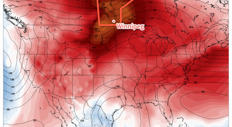 GDPS 850mb Temperature Anomaly valid 12Z Friday March 11, 2016